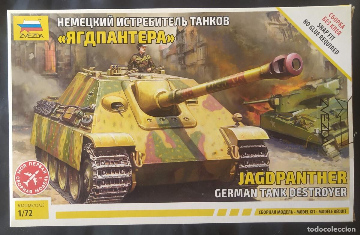 Maquetas: JAGDPANZER JAGDPANTHER. ZVEZDA ESCALA 1/72