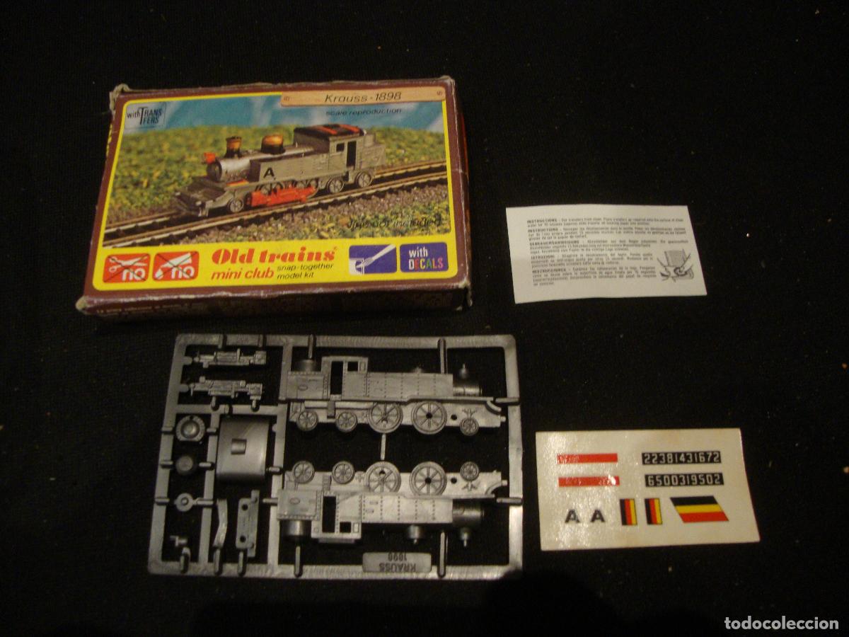 Maquetas: MINI MAQUETA TREN OLD TRAINS DE KLIC