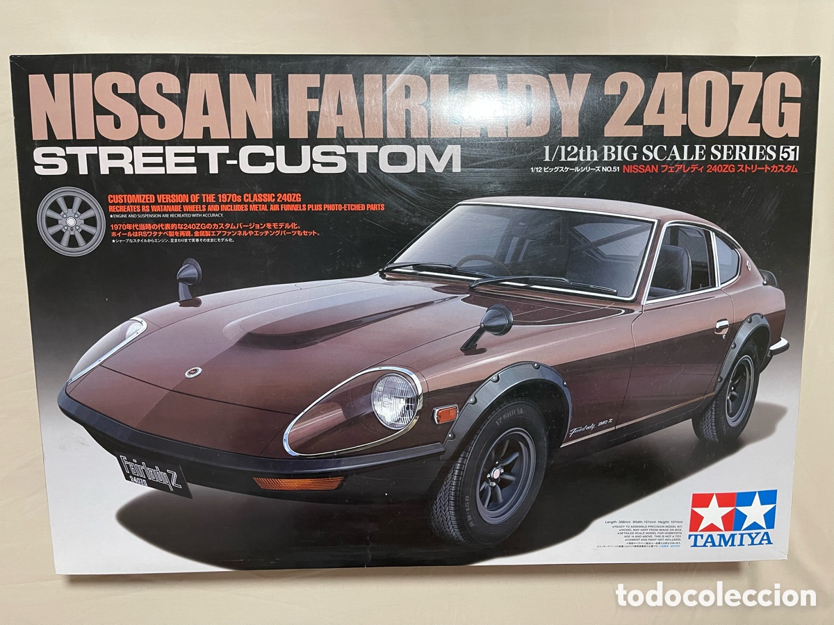Maquetas: NISSAN (DATSUN) FAIRLADY 240ZG 1:12 TAMIYA 12051 Maqueta coche