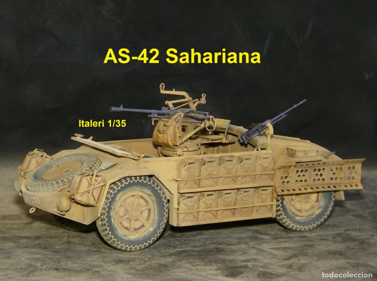 Maquetas: AS-42 Sahariana, Italeri 1/35