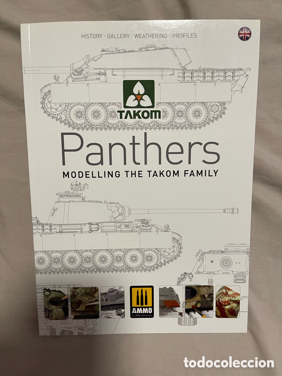 Maquetas: PANTHERS Modelling The TAKOM Family (INGL&Eacute;S) AMMO A. MIG-6270 libro revista maqueta 1:35