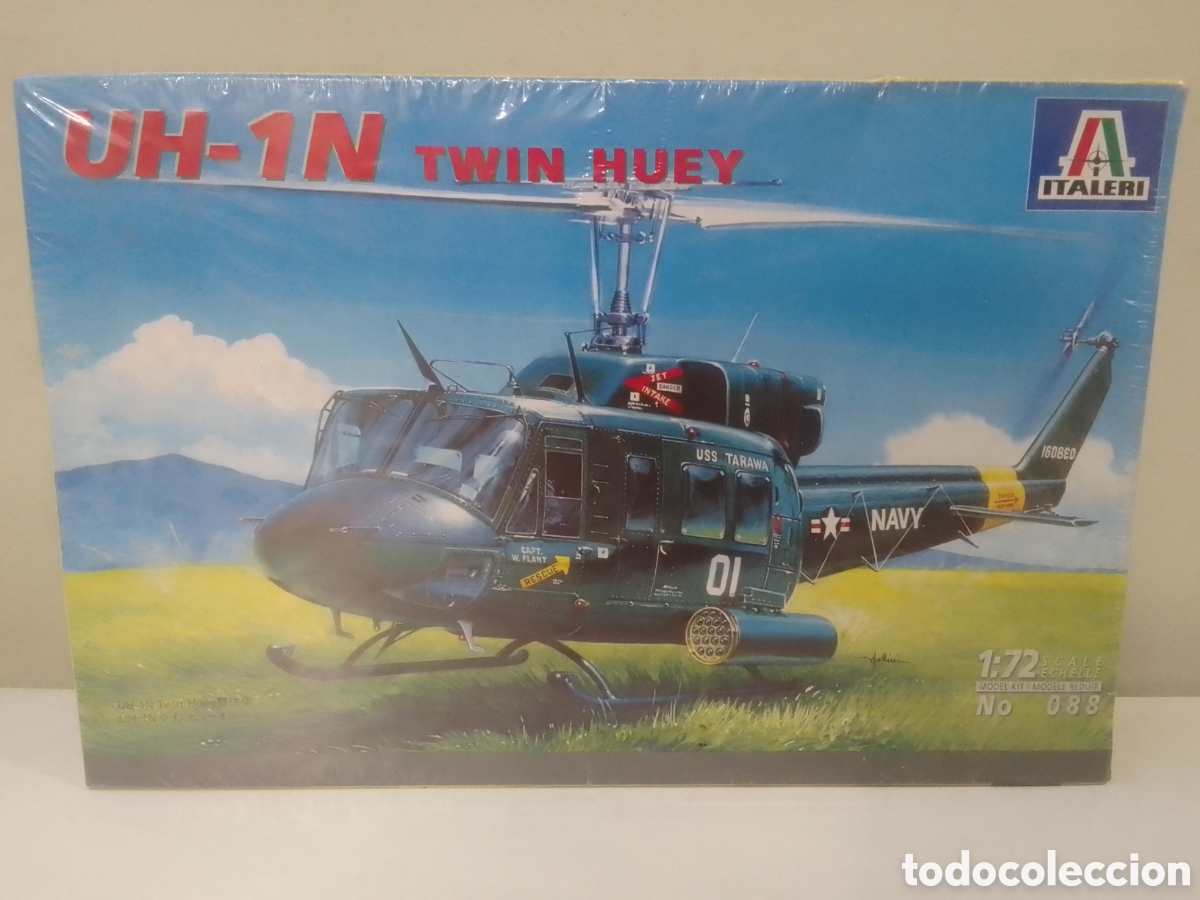 Maquetas: Maqueta helic&oacute;ptero UH -1N TWIN HUEY.