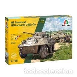 Maquetas: Maqueta Italeri Tanque M8 Greyhound / M20 Escala 1:72 Novedad