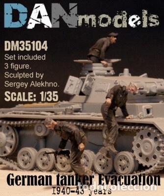 Maquetas: DAN MODELS - GERMAN TANKER EVACUATION 1/35 35104