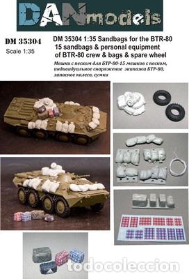 Maquetas: DAN MODELS - BOLSAS DE ARENA PARA BTR-80 1/35 35304