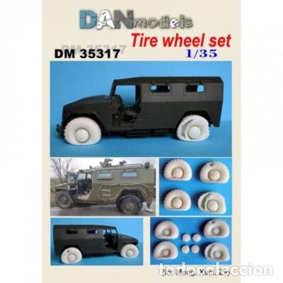 Maquetas: DAN MODELS - SET DE RUEDAS 1/35 35317