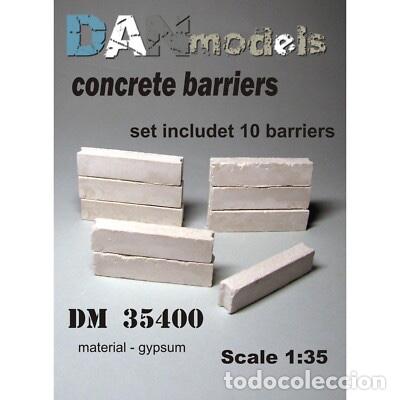 Maquetas: DAN MODELS - BARRERA DE CEMENTO 1/35 35400