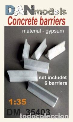 Maquetas: DAN MODELS - BARRERA DE CEMENTO 1/35 35403