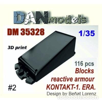 Maquetas: DAN MODELS - BLOCKS REACTIVE ARMOUR KONTAKT-1 ERA 1/35 35328