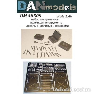 Maquetas: DAN MODELS - FOTOGRABADO CAJA DE HERRAMIENTAS 1/48 CAT48509