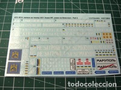Maquetas: DAN MODELS - CALCAS ATO UCRANIA DEL ESTE 2014 1/72