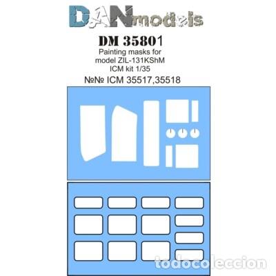 Maquetas: DAN MODELS - M&Aacute;SCARA PARA ZIL - 131 ( ICM 35517-35518) 35801