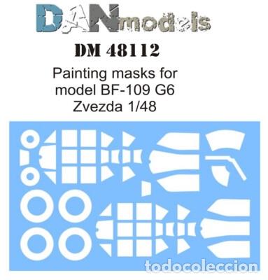 Maquetas: DAN MODELS - M&Aacute;SCARA PARA BF-109 G6 ZVEZDA 1/48 48112