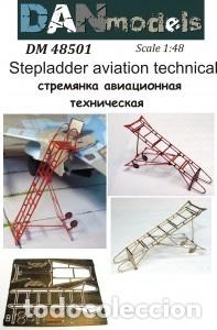Maquetas: DAN MODELS - ESCALERA T&Eacute;CNICA DE AVIACI&Oacute;N 1/48 48501