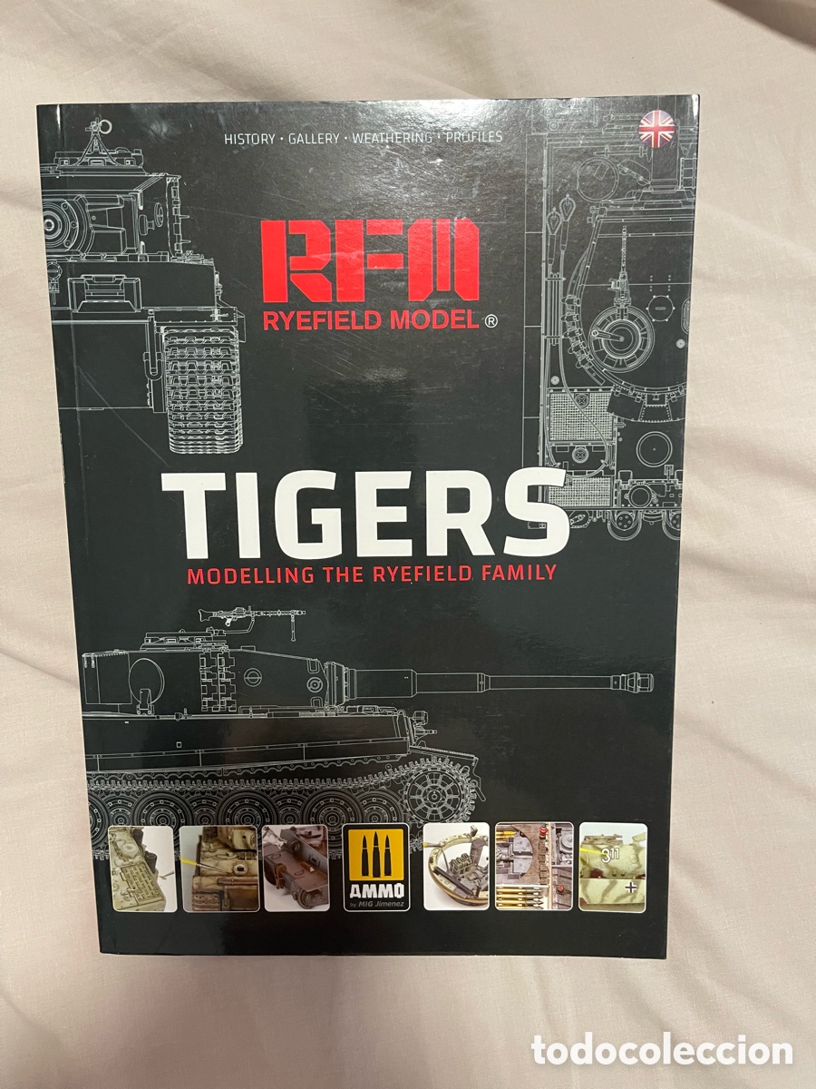 Maquetas: TIGERS Modelling The RYEFIELD Family AMMO A.MIG-6273 libro modelismo gu&iacute;a walkaround maqueta carro
