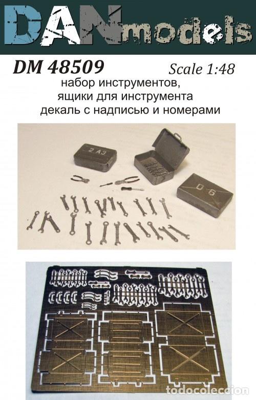 Maquetas: DAN MODELS - CAJAS DE HERRAMIENTAS 1/48 48509