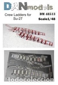 Maquetas: DAN MODELS - ESCALERA DE TRIPULACI&Oacute;N PARA SU-27 1/48 48513