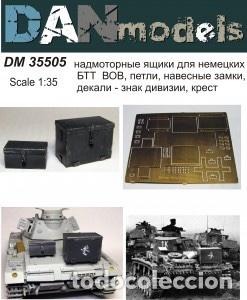 Maquetas: DAN MODELS - CAJAS ALEMANAS T-IV WWII 1/35 35505