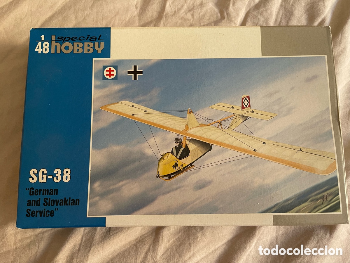 Maquetas: Schneider SG-38 Germ&aacute;n & Slovakian service 1:48 SPECIAL HOBBY SH 48141 maqueta avi&oacute;n entrenador