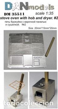 Maquetas: DAN MODELS - ESTUFA DE LE&Ntilde;A CON PLACA N&ordm;2 1/35 35511