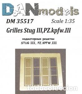 Maquetas: DAN MODELS - REJILLAS PARA STUG III Y PZ KPFW III 1/35 35517