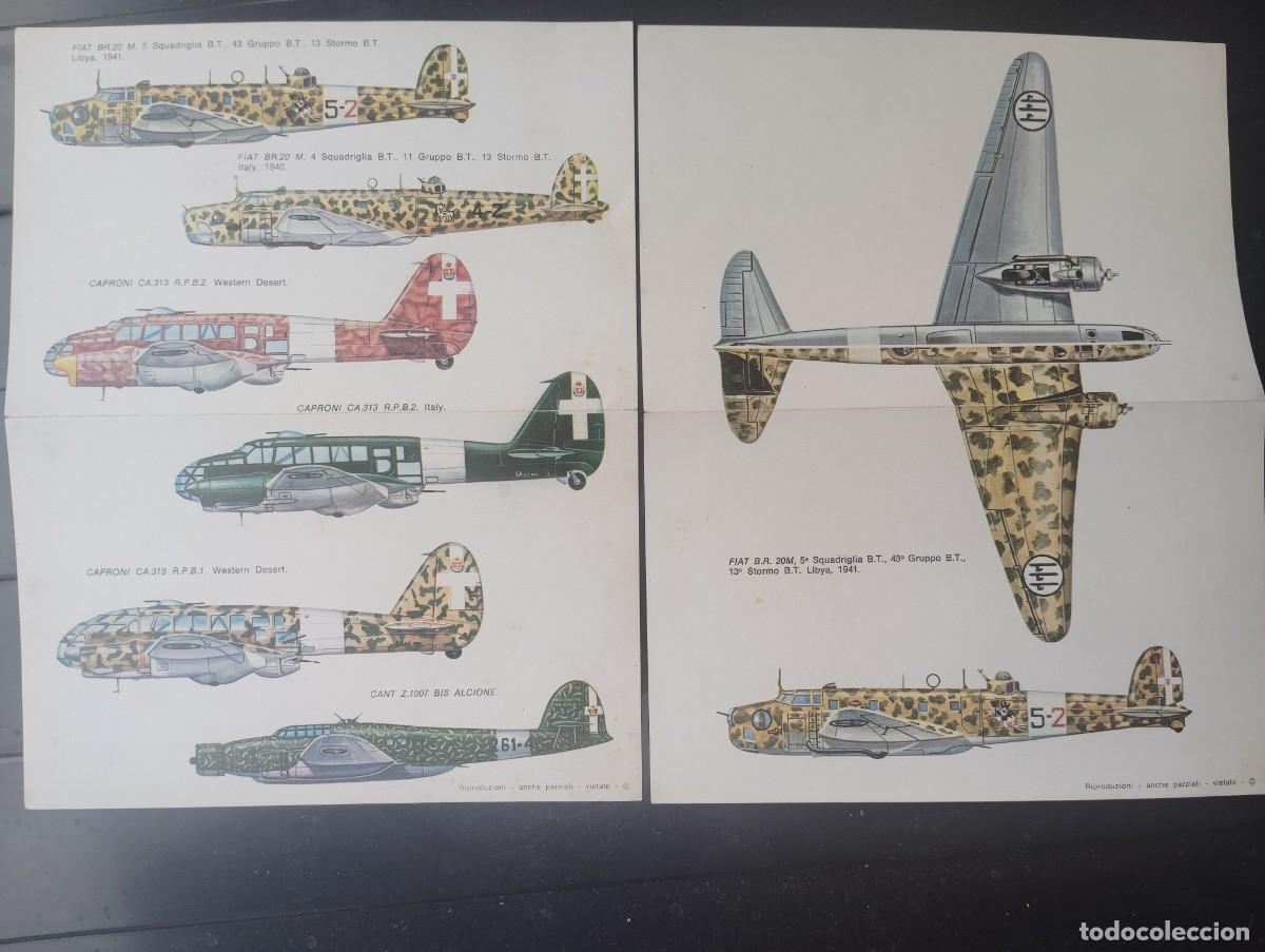 Maquetas: CALCAS ESCI. BOMBARDEROS ITALIANOS. ESCALA 1/72. INCOMPLETO