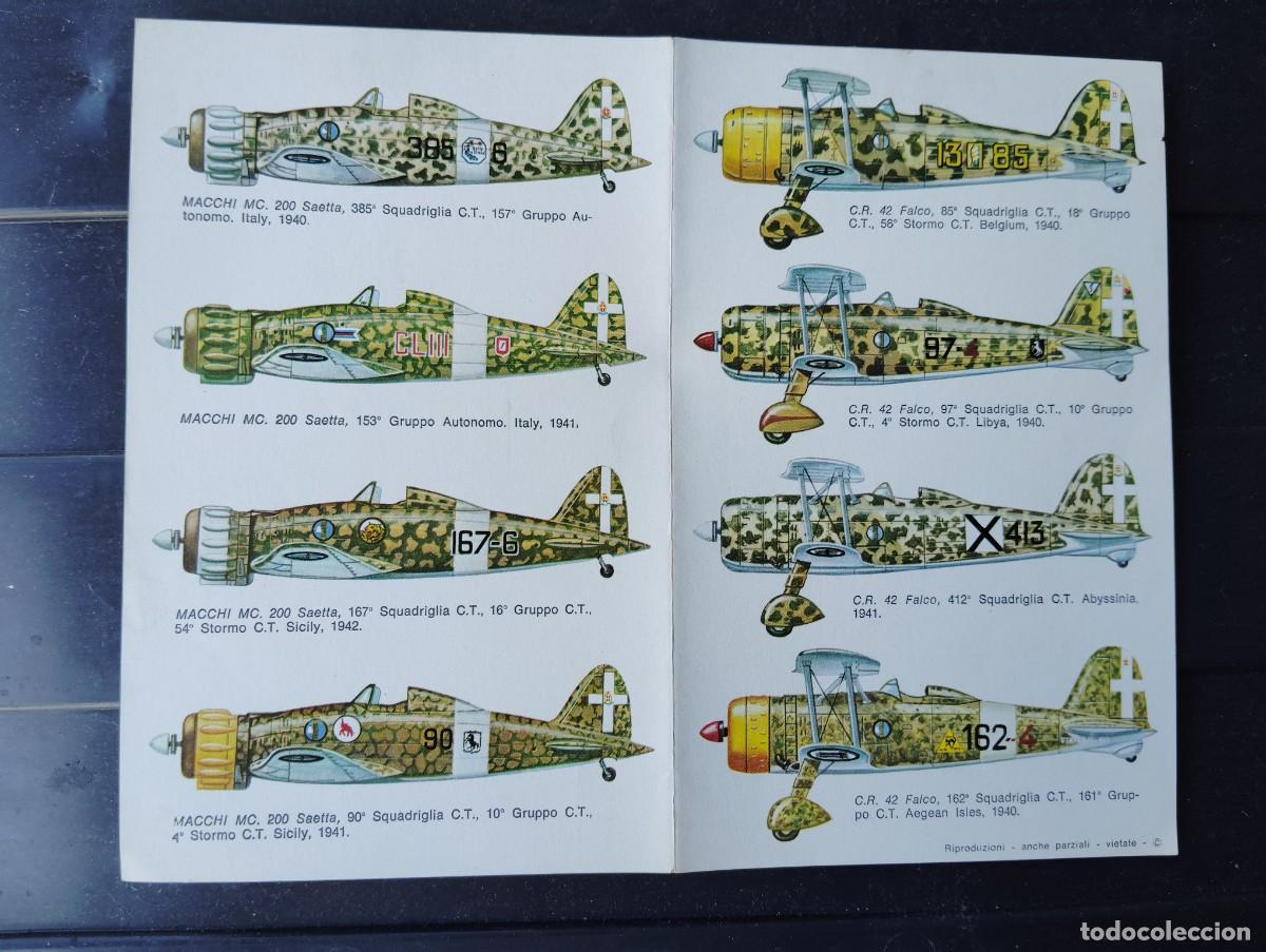 Maquetas: CALCAS ESCI. CAZAS ITALIANOS. ESCALA 1/72. INCOMPLETO