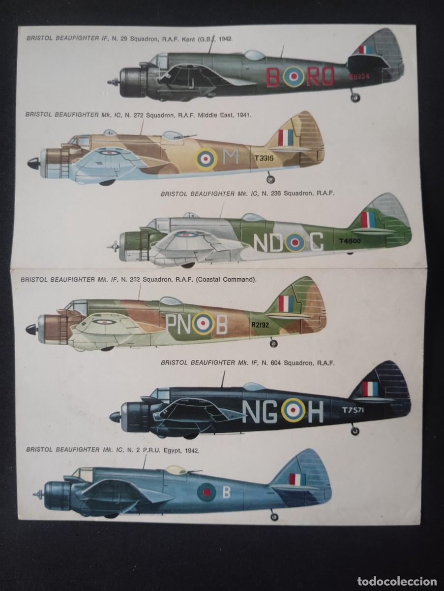 Maquetas: CALCAS ESCI. BRISTOL BEAUFIGHTER. ESCALA 1/72. INCOMPLETO