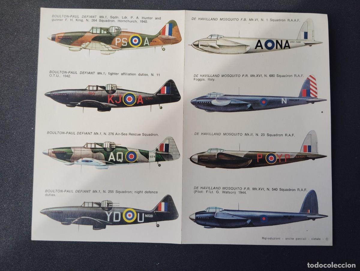 Maquetas: CALCAS ESCI. MOSQUITO-PAUL DEFIANT. ESCALA 1/72. INCOMPLETO