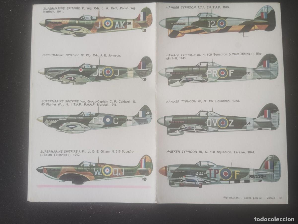 Maquetas: CALCAS ESCI. SPITFIRE-TYPHOON. ESCALA 1/72. INCOMPLETO