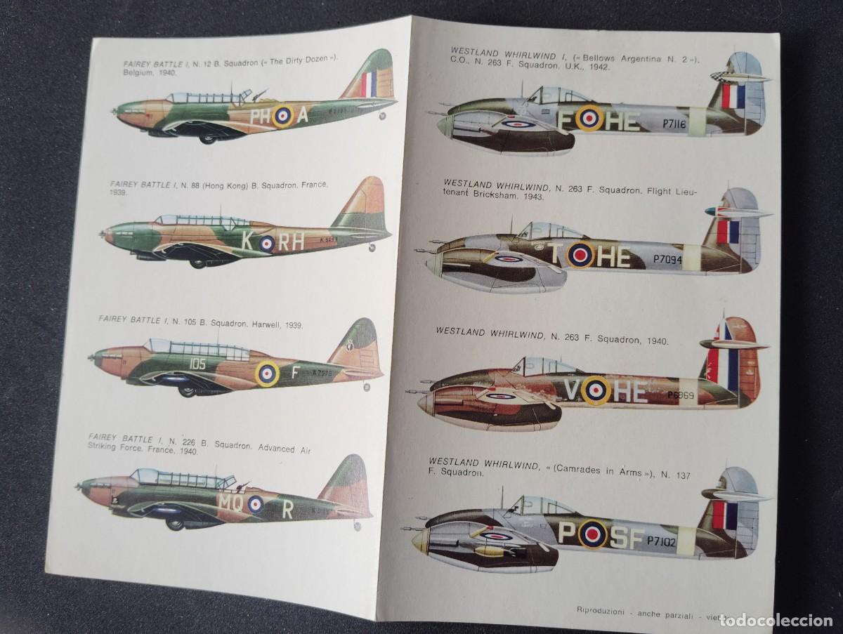 Maquetas: CALCAS ESCI. WHIRLWIND-FAIREY BATTLE. INCOMPLETO