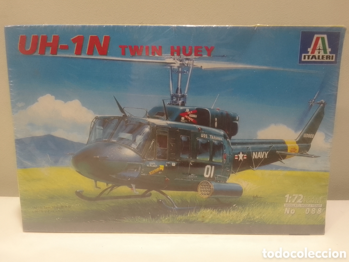 Maquetas: Maqueta helic&oacute;ptero UH -1N TWIN HUEY.