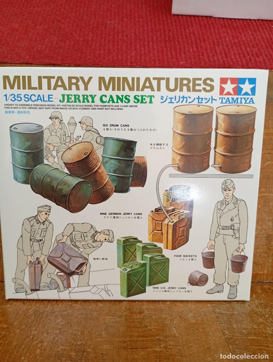 Maquetas: Maqueta 1/35 Tamiya Bidones y Latas combustible alemanes 2&ordf;GM