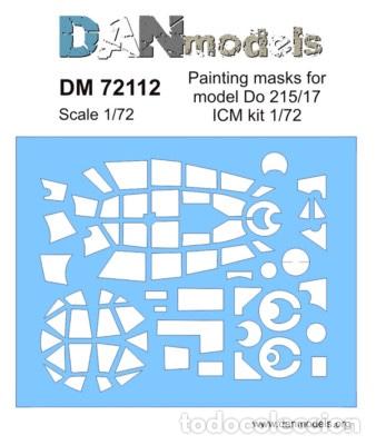 Maquetas: DAN MODELS - M&Aacute;SCARAS PARA DO 215/17 (ICM) 1/72 72112