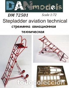 Maquetas: DAN MODELS - ESCALERA T&Eacute;CNICA DE AVIACI&Oacute;N 1/72 72501