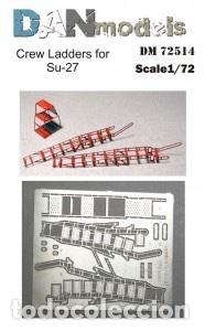 Maquetas: DAN MODELS - ESCALERA DE TRIPULACI&Oacute;N PARA SU-27 1/72 72514