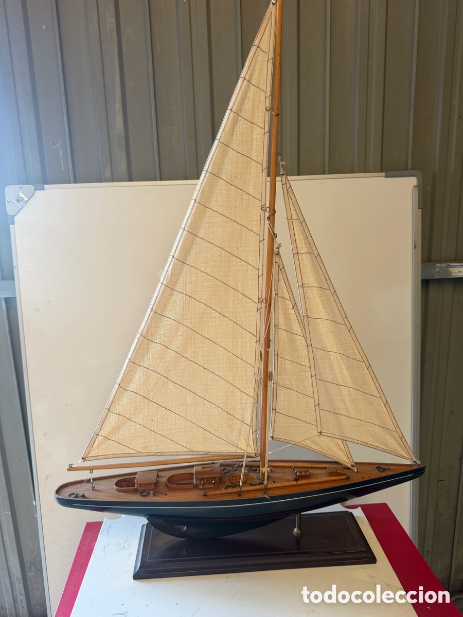 Maquetas: Maqueta velero artesanal 61x86cm