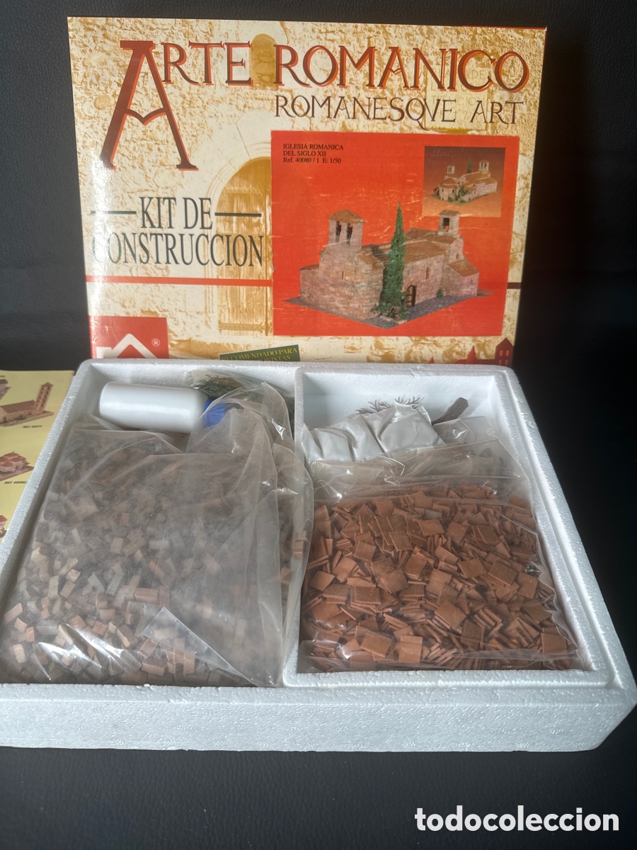 Maquetas: KIT DE CONSTRUCCION ARTE ROMANICO. IGLESIA ROMANICA