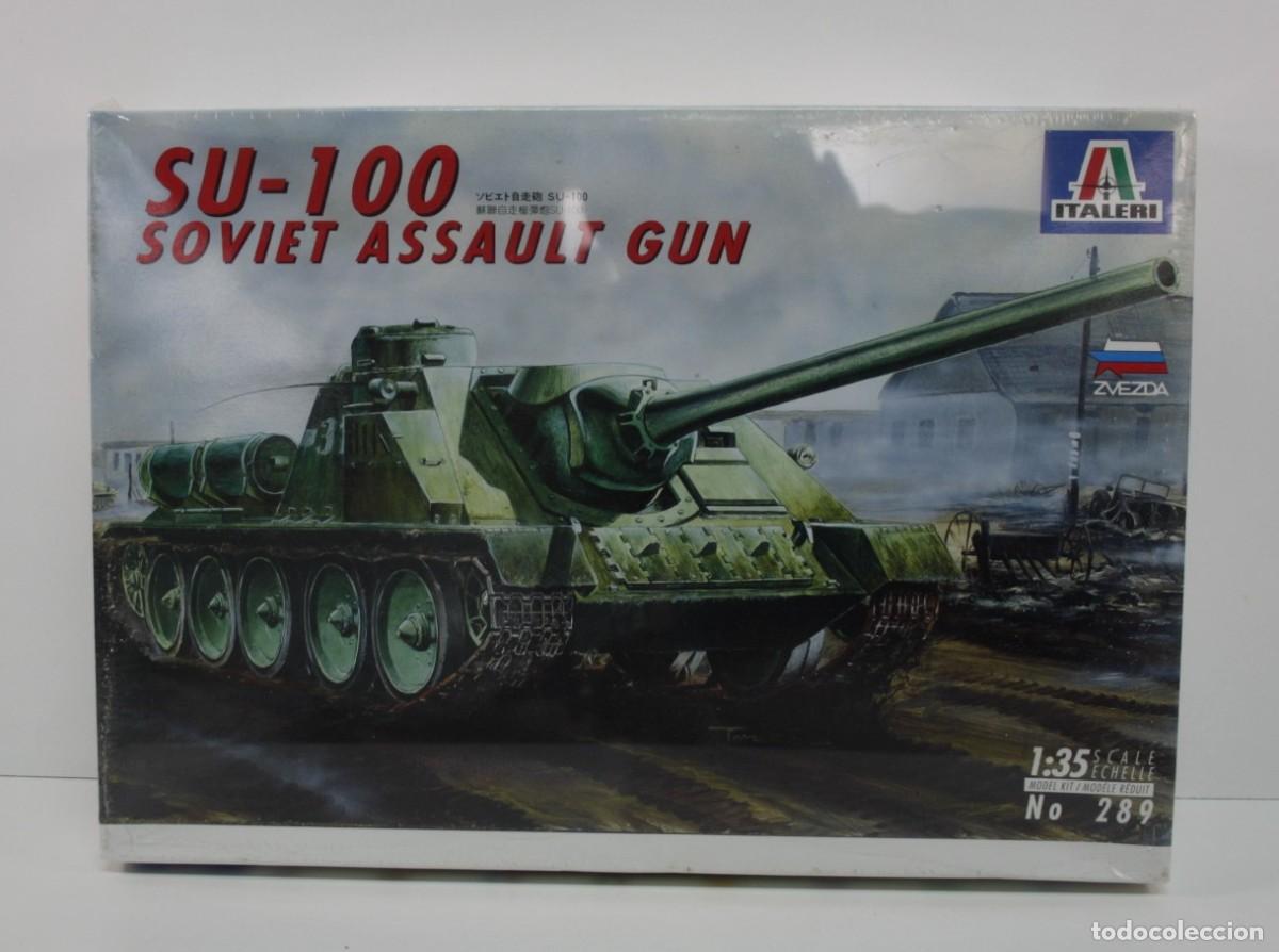 Maquetas: MAQUETA ITALERI SU-100 SOVIET ASSAULT GUN 1/35