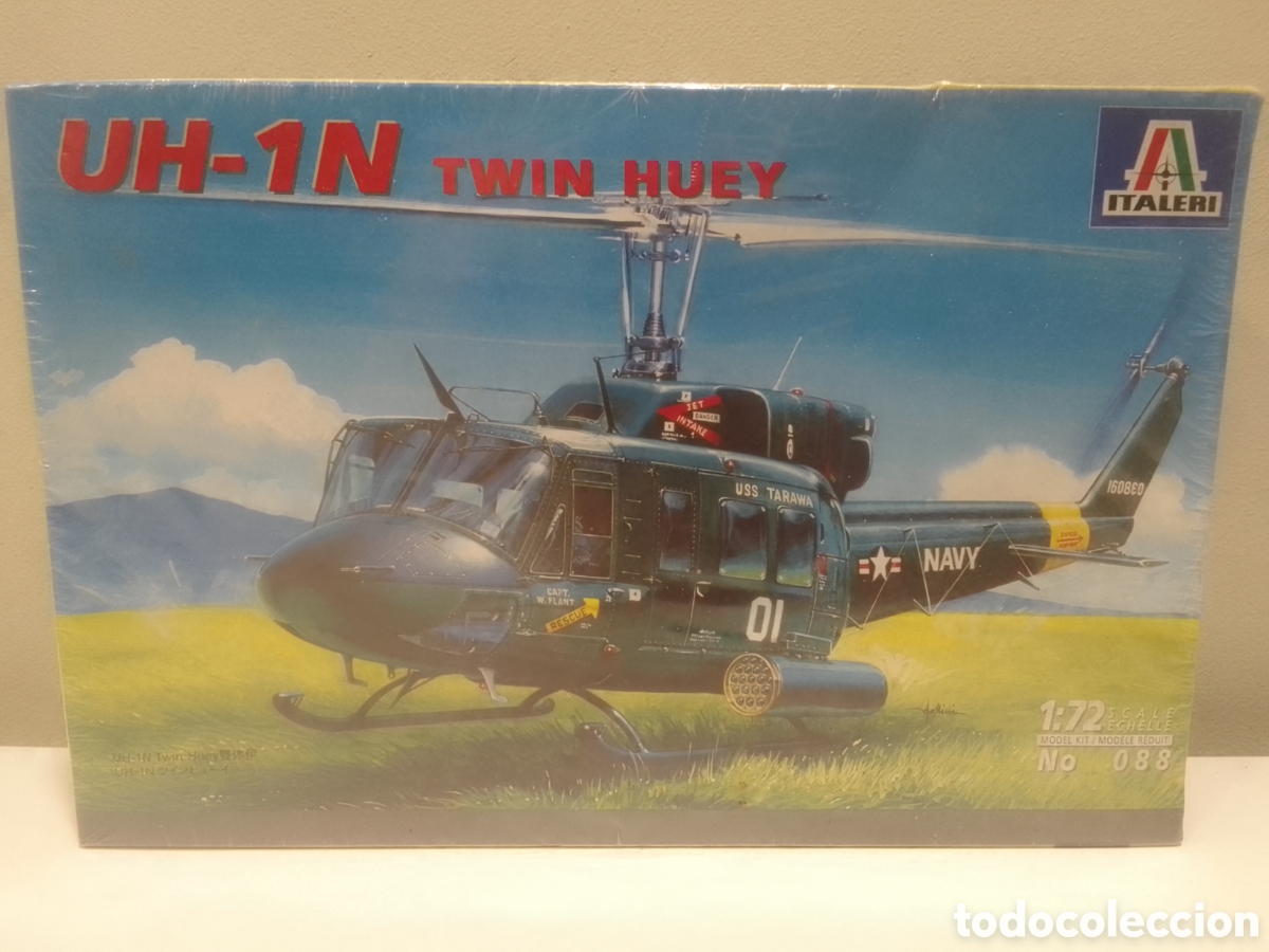 Maquetas: Maqueta helic&oacute;ptero UH-1N TWIN HUEY.