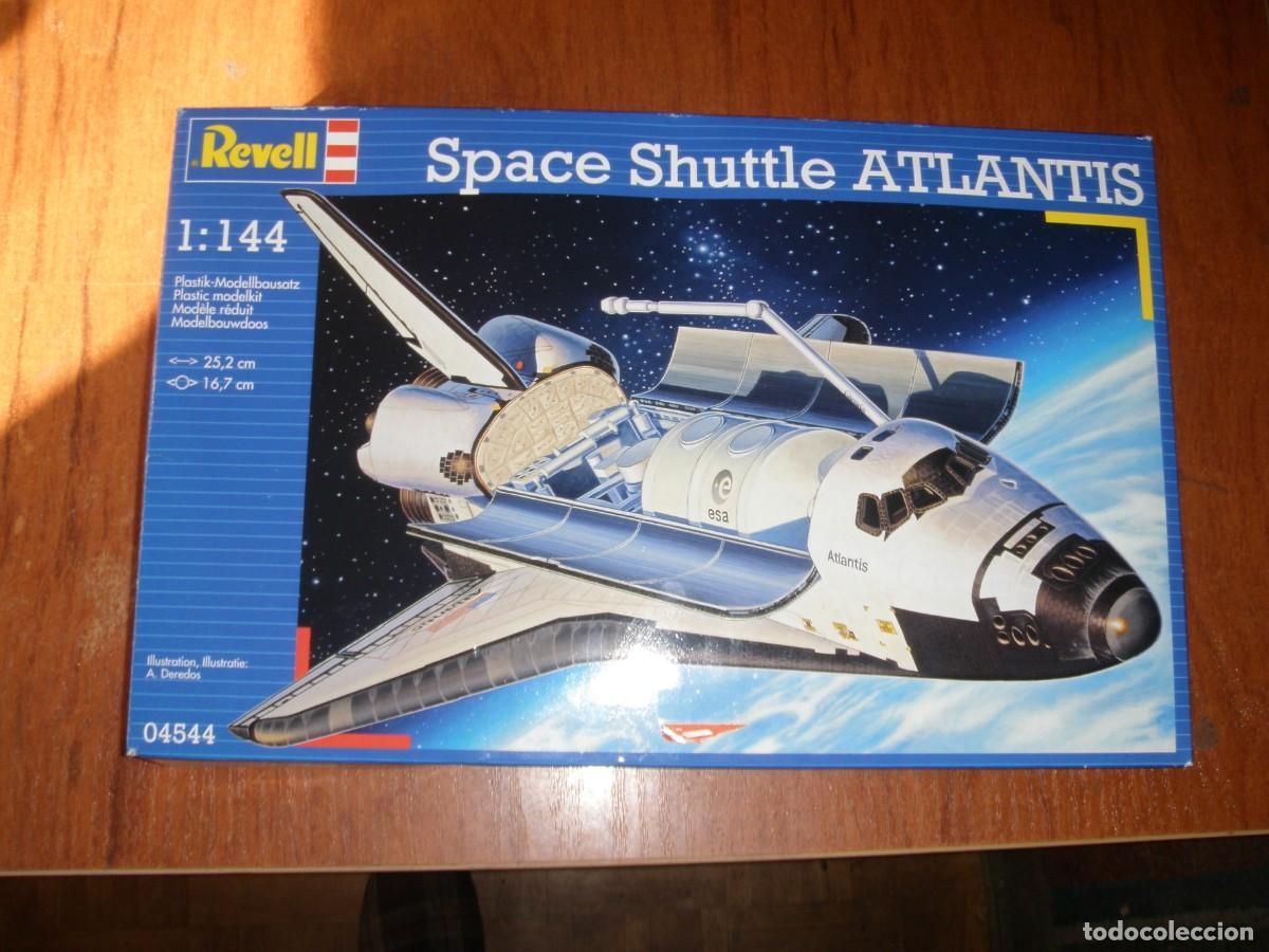 Maquetas: SPACE SHUTTLE ATLANTIS REVELL 1:144 COMPLETO NUEVO