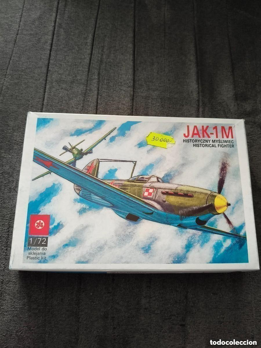 Maquetas: Maqueta Avion JAK-1M PLASTICH 1/72 escala Made in Poland