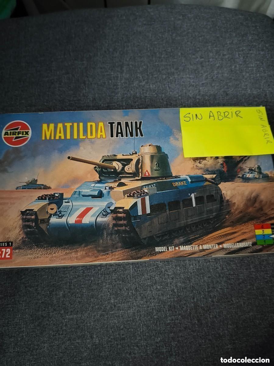 Modelle: MAQUETA MAQUETA Tanque Matilda de Airfix a escala 1/72