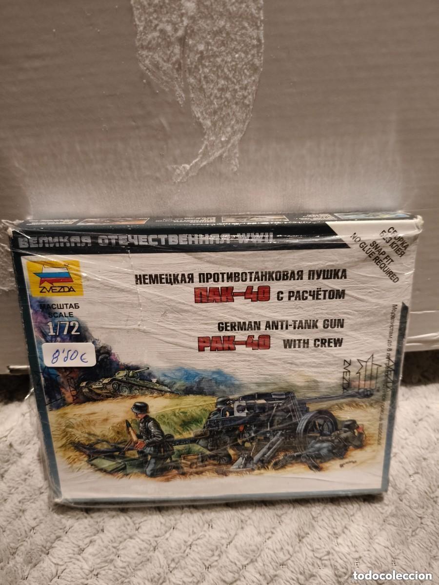 Modelle: Maqueta ZVEZDA German Anti-Aircraft Gun Pak-40
