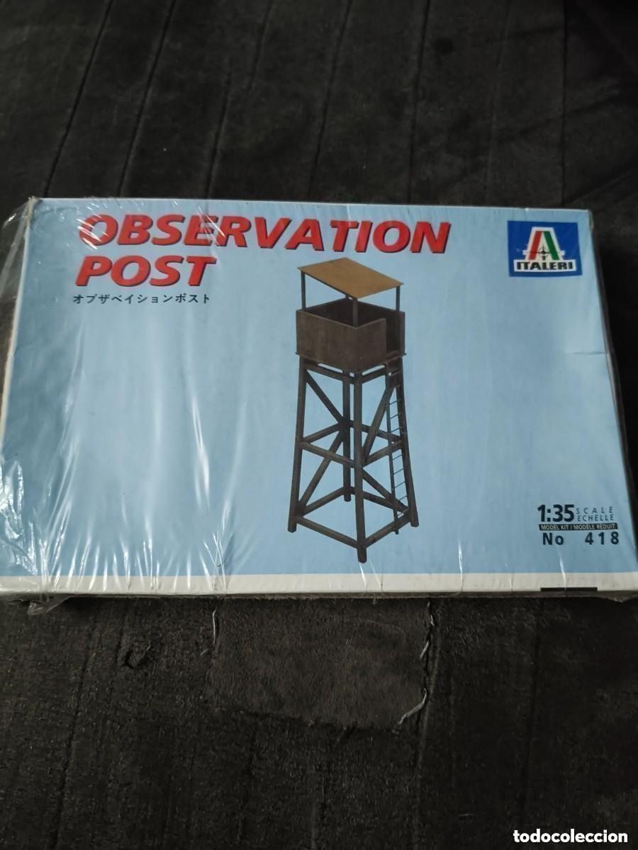 Maquetas: MAQUETA POSTE D'OBSERVATION 1/35