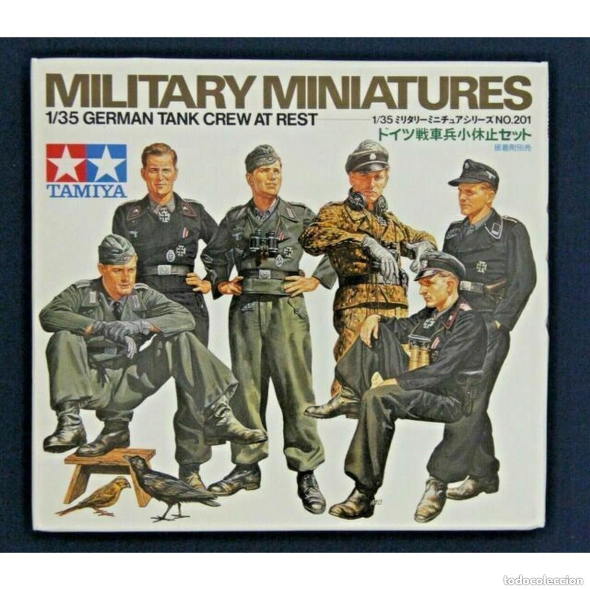 Modelle: Tamiya 35201 1/35 German tank Crew at Rest