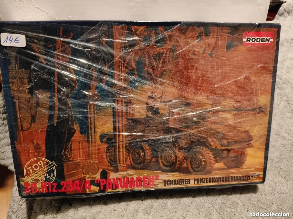 Maquetas: Maqueta Vehiculo Roden Pakwugen SD KFZ 234/4 escala 1:72