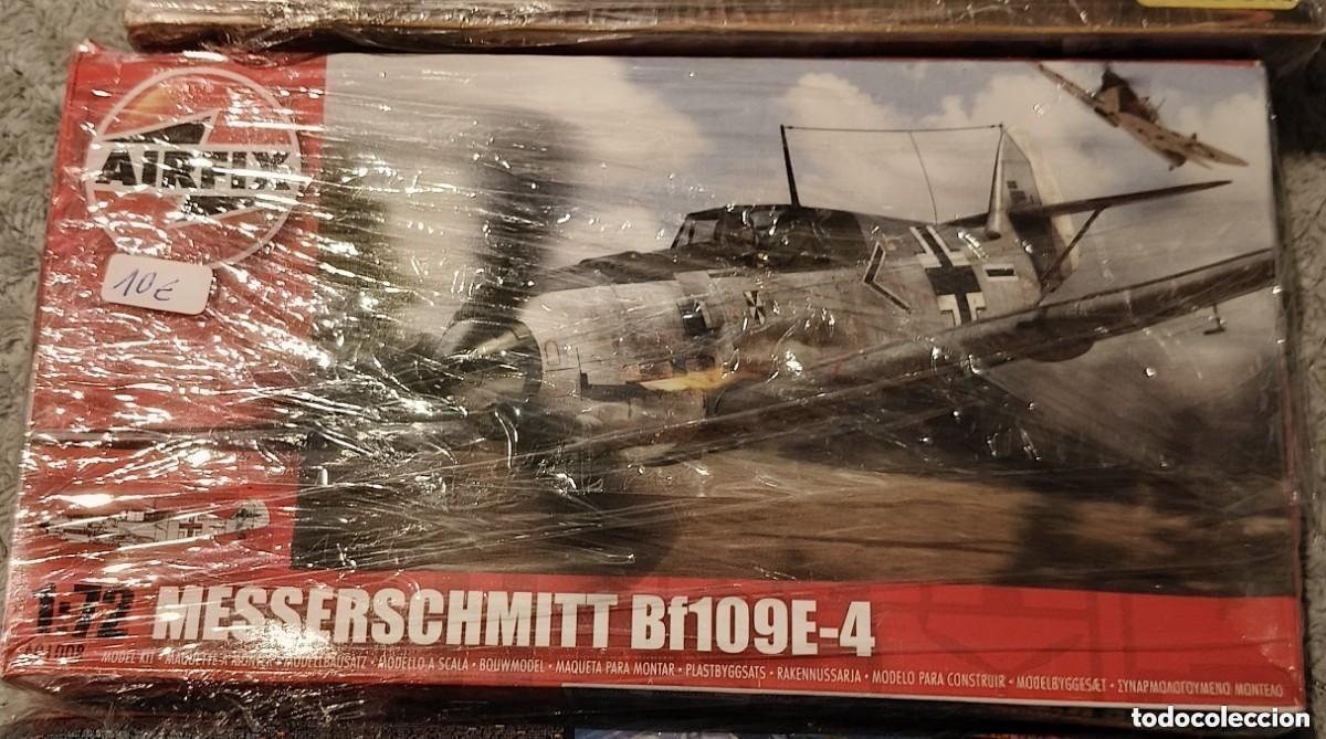 Maquetas: Maqueta Avion Airfix Bf109E-4 1:72 Messerschmitt