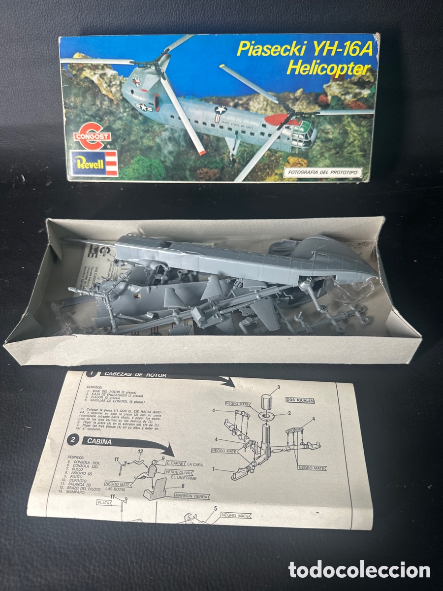 Modelle: MAQUETA HELICOPTERO PIASECKI YH-16A. REVELL