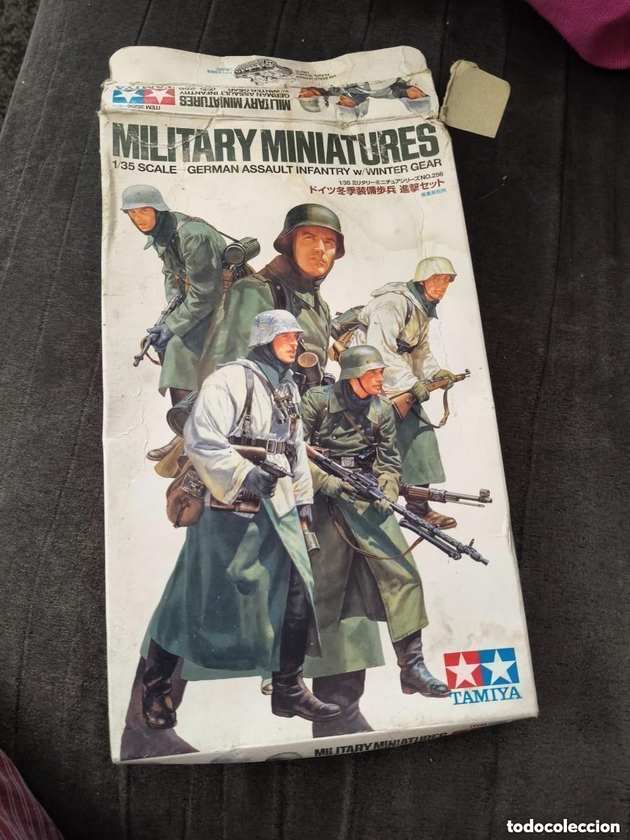Maquetas: MAQUETA TAMIYA MILITARY MINIATURES GERMAN ASSAULT INFANTRY WINTER GEAR , ESCALA 1/35